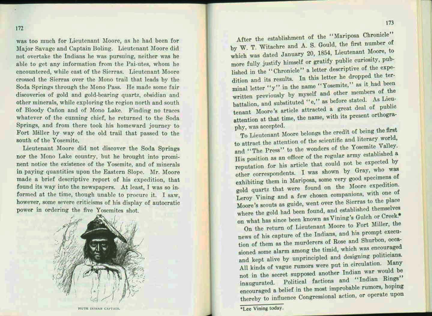 DISCOVERY OF THE YOSEMITE IN 1851. vist0021k
